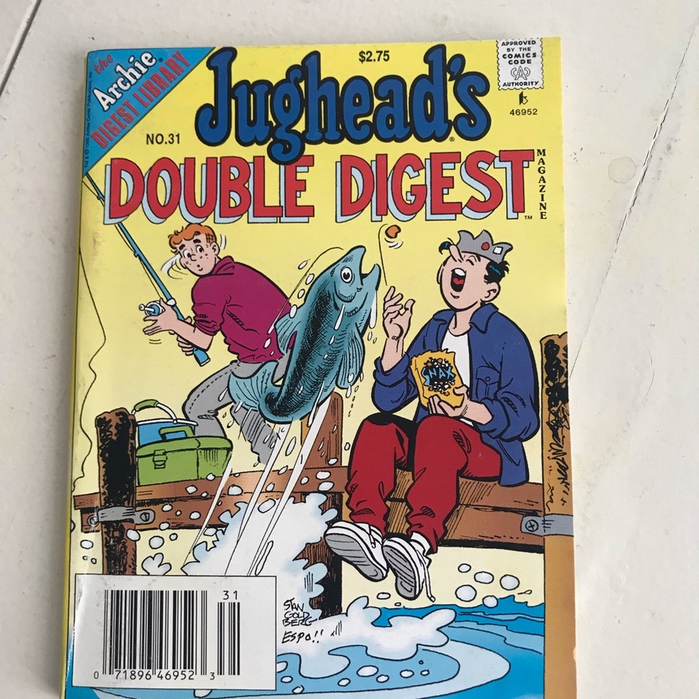 Jughead's Double Digest Comic Book#31 - Yellow Cover